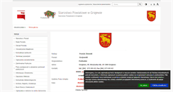 Desktop Screenshot of bip.starostwograjewo.pl